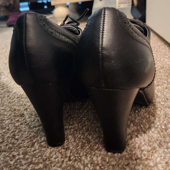 Viva Lace Up Mary Jane Booties - Picture 4 of 10